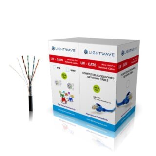 Light Wave Cat6 FTP 305M Roll Network Cable Cat 6